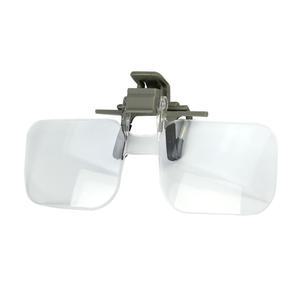 안경클립형 돋보기 2배 확대경 독서 작업용 노안 현미경