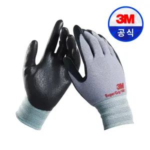3M 슈퍼그립 100 안전 코팅 작업장갑