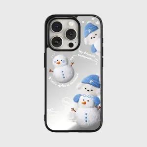 더나인몰 pattern blue mittens ppokku 미러 범퍼케이스