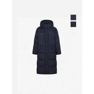 [뱅뱅]공용 가슴프린트 덕다운 롱패딩  NUF868 _P348983509