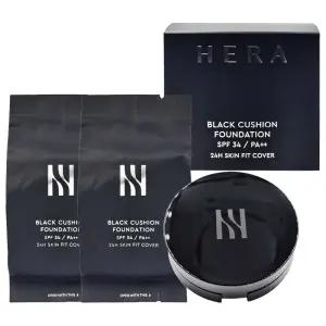 헤라 블랙 쿠션 파운데이션 23N1베이지 본품15g+리필15g x2개 SPF35