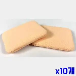 고품질 사각 분첩 파운데이션 x10개 2P 메이크업분첩 팩트퍼프 (WFGTT8U)