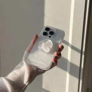 메이드모먼 twinkling star pattern 디자인 반투명 폰케이스