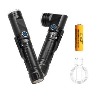 아노라이트 휴대용 ㄱ자변형 손전등 C타입 충전 군용 작업용 자석 후레쉬 SF10 일반세트