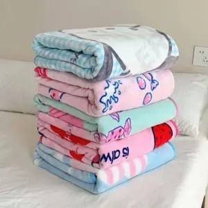 산리오 무형광 안전 어린이 유아 아기 낮잠 망토 담요 캠핑이불 겨울 보온 무릎담요 대형 귀여운 두꺼운 플