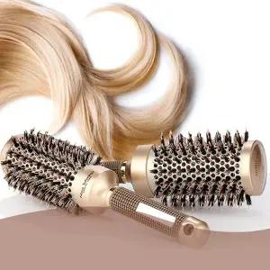 대왕롤빗 뿌리 볼륨 헤어 앞머리 웨이브 드라이 굵은 열판 롤빗 돈모 브러시 왕 브러쉬