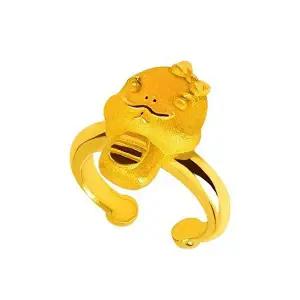 [골드앤]골드앤 순금 24K 뱀 돌반지 대_3.75g