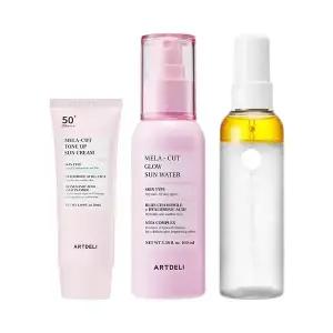 아트델리 멜라컷 톤업 선크림 50ml /선워터/세라믹 미스트