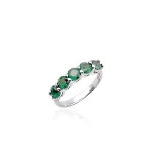 [로이드](마산점)18K 4.25mm 에메랄드 반지 LRD25007D