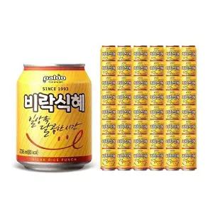 [팔도][T] 팔도 비락식혜 238ml 48캔 (24캔 x 2)