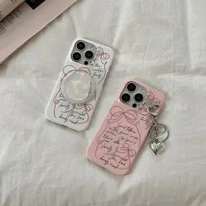 메이드모먼 spend lovely time 디자인 맥세이프 하드 폰케이스