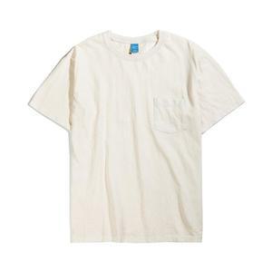 [굿온 (Good On)]굿온 피그먼트 다잉 포켓 반팔 티셔츠 - 네츄럴