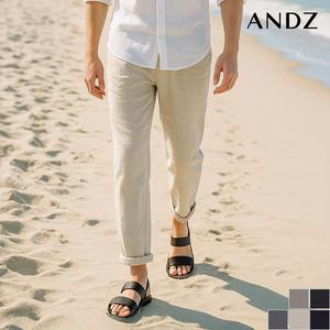 [앤드지] 테이퍼드핏 스트링 커버 팬츠 (BLB2PP1001)