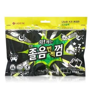 롯데 졸음번쩍껌 리필 105g 1개