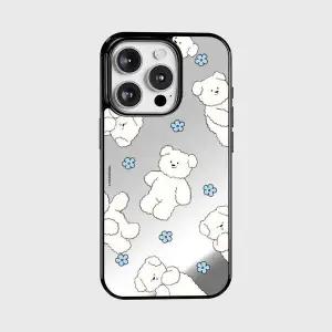 더나인몰 패턴 크레용 뽀꾸 미러 범퍼케이스