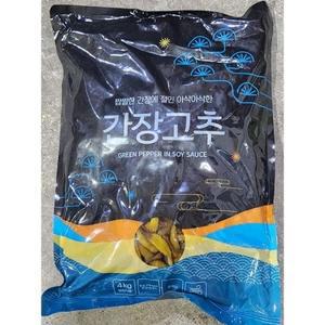 [기타]간장고추 착한식품 고추 50프로 4Kg