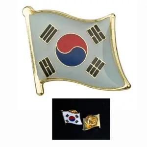 미니 태극기 뱃지 기념 행사 브로치 선물 장식