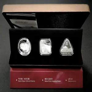 한국은행 2014년 한국의 문화 유산 기념주화 역사마을 3종 은화 세트