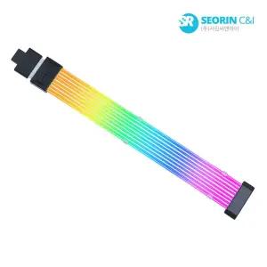 [서린공식] 리안리 STRIMER WIRELESS 12V-2X6 케이블 (PW16-81W, 0.34m) 컨트롤러 미포함