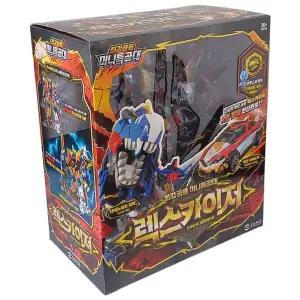 최강공룡 미니특공대 렉스카이저 2단 변신 합체 로봇 장난감