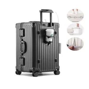 Chephie 튼튼한 대형 하드 여행용 캐리어 대용량
