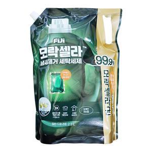 엘지 피지 모락셀라 냄세제거 겸용 액체 세탁세제 상쾌한 허브향 2.3L 1개 빨래