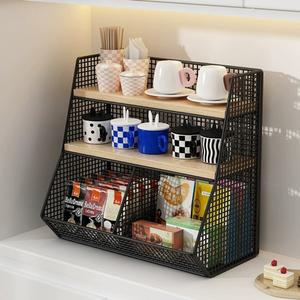 식탁위수납장 정리대 약수납장 식탁정리함 간식보관함 수납장 식탁위 약선반 정리함