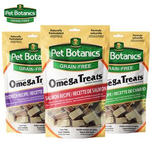 펫보타닉스 오메가트릿 연어 오리 타조 340g 141g 강아지져키 저알러지 부드러운 간식