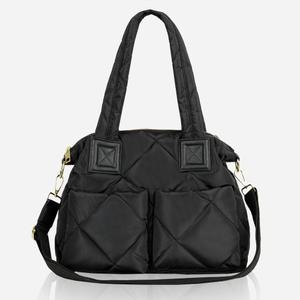 끄레앙 여성용 빅사이즈 퀼팅 데일리 쇼퍼백 크로스끈포함 1530