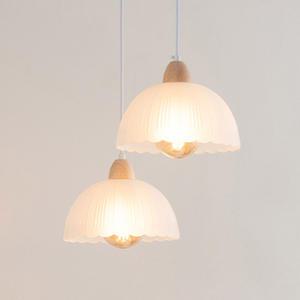 인테리어 펜던트등 루나 화이트 우드 1등 부엌 카페 테이블 조명 식탁 부억 테이블 포인트