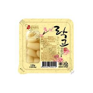 주비푸드 오이시락교 120g /냉장포장