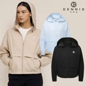 [여성바람막이BEST] 데니스골프 여성 온필드 루즈핏 패널 집업 점퍼_NAQSLJP252