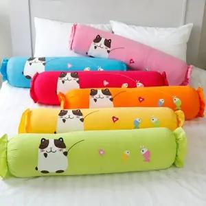 [이솔홈] 낚시하는 냥이 바디필로우 (솜포함)