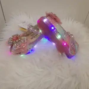 TALENTKIDS HC24 하트핑LED핑크오픈샌들 TSY11HSH01