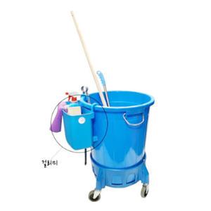 청통 걸림바스켓 청소도구수납 청소도구함