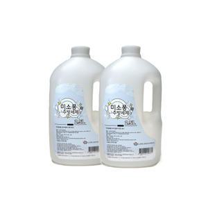 미소퐁 주방세제 리필 2.5L 2개