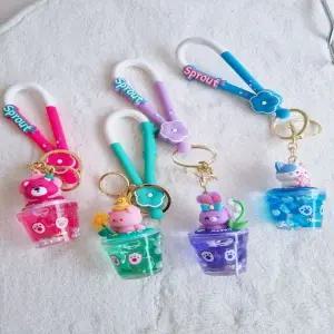 [하프클럽/]세아동물친구들 워터볼 오일키링