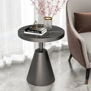 테이블 A 블랙블랙 사이드 대리석 (WFHJLXK)