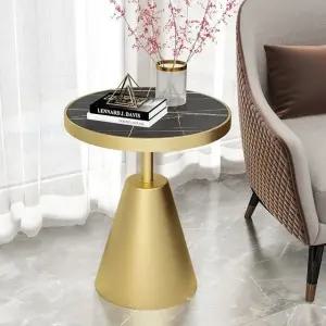 테이블 블랙골드 대리석 A 사이드 (WFHJLXL)