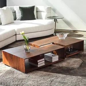 테이블02 인테리어 호두나무 거실 엔티크 (WFHJJ6T)