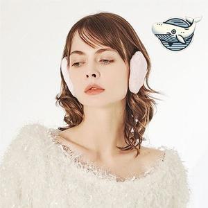 아이귀마개 겨울 등산 방한 귀마개 털 귀도리 포근한 크림