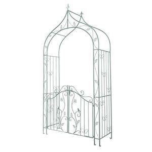 아치형 대문 정원 울타리 장미 그린 화단 210CM 앤티크 114X폭 창턱 넝쿨