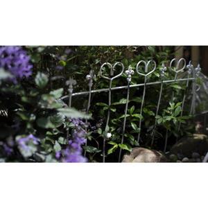 정원 엣지 조경용 화단 펜스 철제 엔틱 소품 파티션 실외 중간 가든 울타리