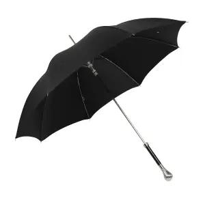 [롯데백화점]파소티 맨럭셔리 클래식 실버 노브 자동우산 MX955W13, 블랙