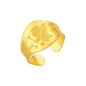 [빠른배송][순금나라] 24K 포나인 999.9 아기천사 돌반지 1.875g 반돈 돌선물 아기용