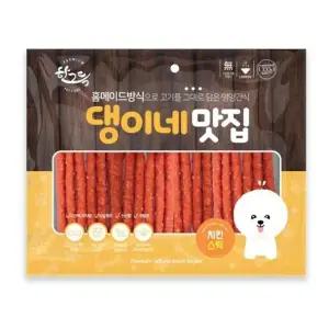 댕이네맛집 치킨 스틱 300g X3개 강아지 간식 (WFI1U3K)