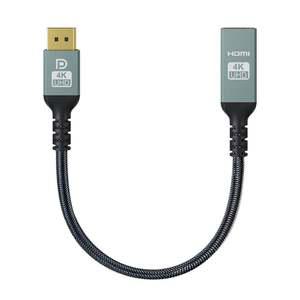 4K 60Hz DP to HDMI 변환컨버터 젠더 무전원 고대역폭 변환젠더 DPtoHDMI DPtoHDMI변환