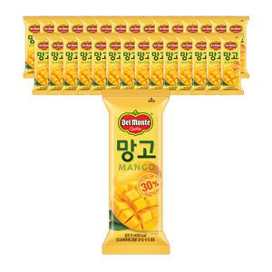 [슈팅냉동] 롯데웰푸드 델몬트 망고바 75ml, 30개