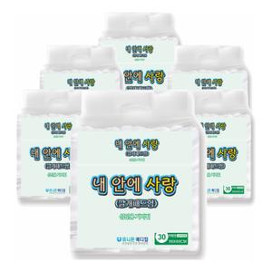 위생 매트 깔개 배변 패드 대형 60X90cm 60개(6팩)