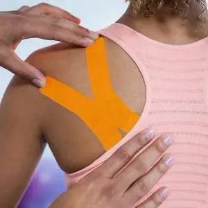 고품질 테이핑 스포츠 운동 오렌지 근육 키네시랩 5m 테이프 (WFHJE4U)